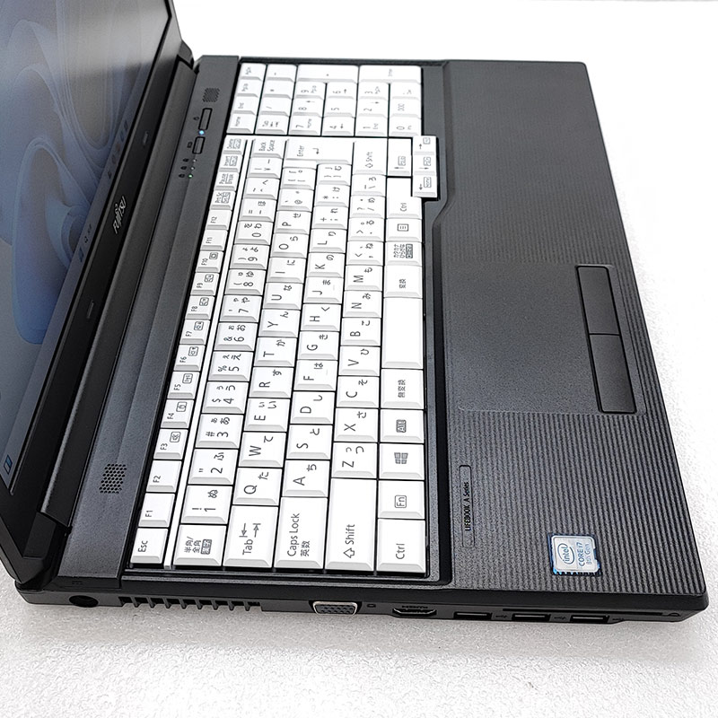 訳あり 中古パソコン 富士通 LIFEBOOK A748/S Windows11 Pro Core i7 8650U メモリ 16GB 新品SSD 256GB 15.6型 DVDマルチ 無線LAN Wi-Fi 15インチ A4 本体 / 3ヶ月保証 中古ノートパソコン (6759w)