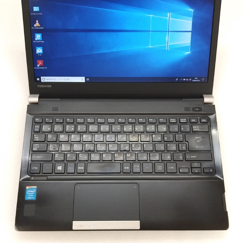 中古ノートパソコン 東芝 Dynabook R734/K Windows10 Corei3-2.4Ghz メモリ4GB HDD320GB 13.3型 無線LAN WPS Office (BT43-10cWiw) 3ヵ月保証 / 中古ノートパソコン 中古PC