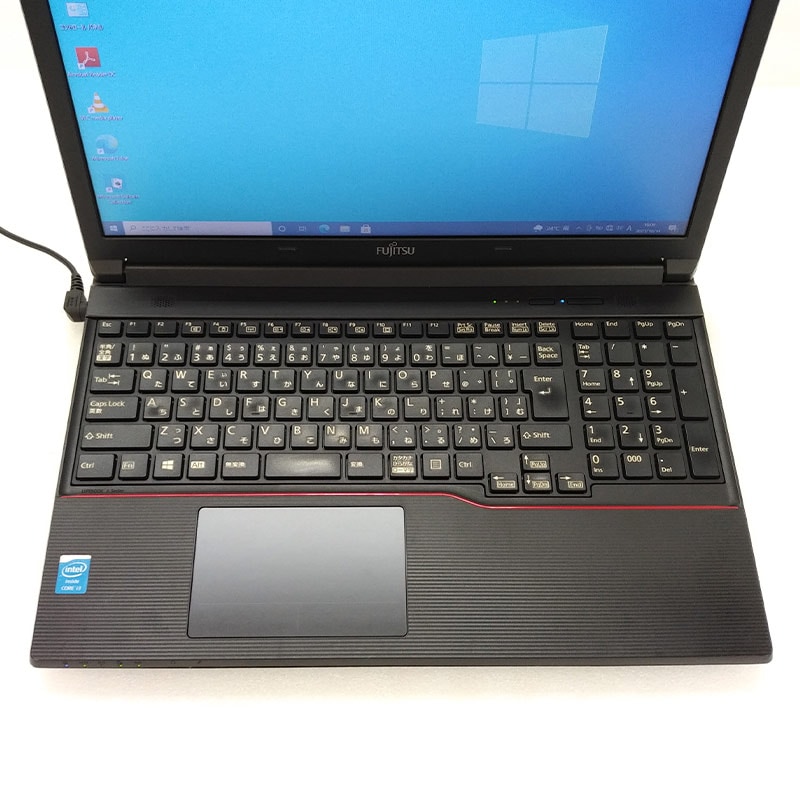 中古ノートパソコン 富士通 LIFEBOOK A574/HX Windows10 Corei3 4000M メモリ4GB HDD500GB DVDマルチ 15.6型 無線LAN WPS Office (2260) 3ヵ月保証 / 中古パソコン