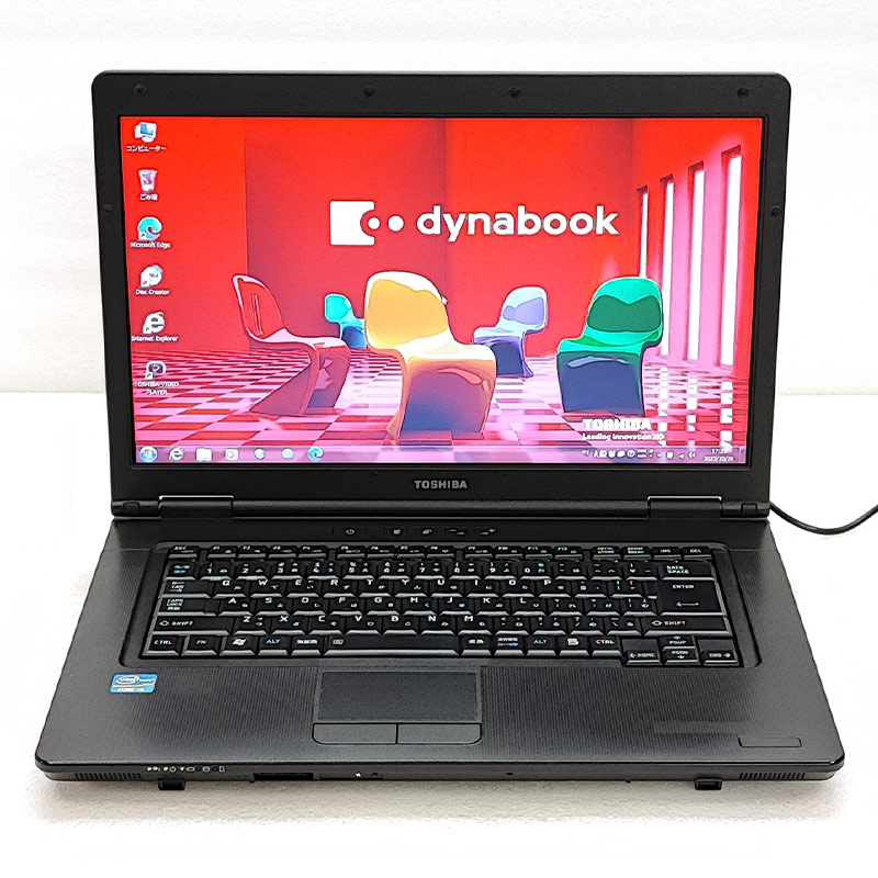 ジャンク　東芝　B552/F I5-3320M 2.6GHz　メモリ2GB　HDD320GB　テンキー付　USB3.0　DVD-ROM　 中古ノートパソコン　0922008 Win7 32bit 中古ノートパソコン 東芝 dynabook B552&frasl;F Windows7 Core