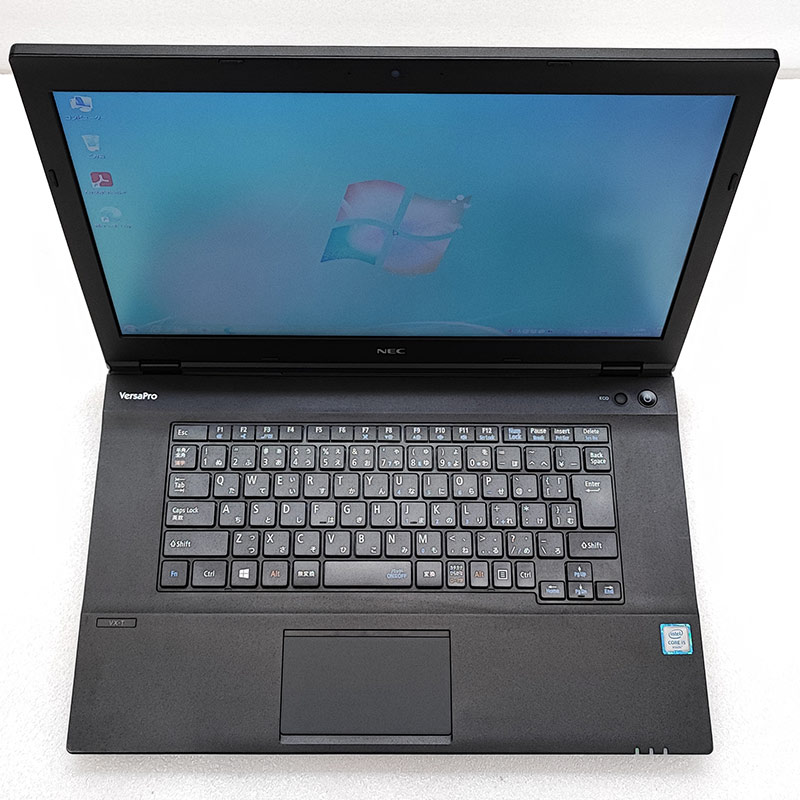 高性能Win7 中古パソコン NEC VersaPro VK23T/X-T Windows7 Pro Core i5 6200U メモリ 4GB 新品SSD 256GB 15.6型 DVDマルチ 15インチ A4 本体 / 3ヶ月保証 中古ノートパソコン (6760a)