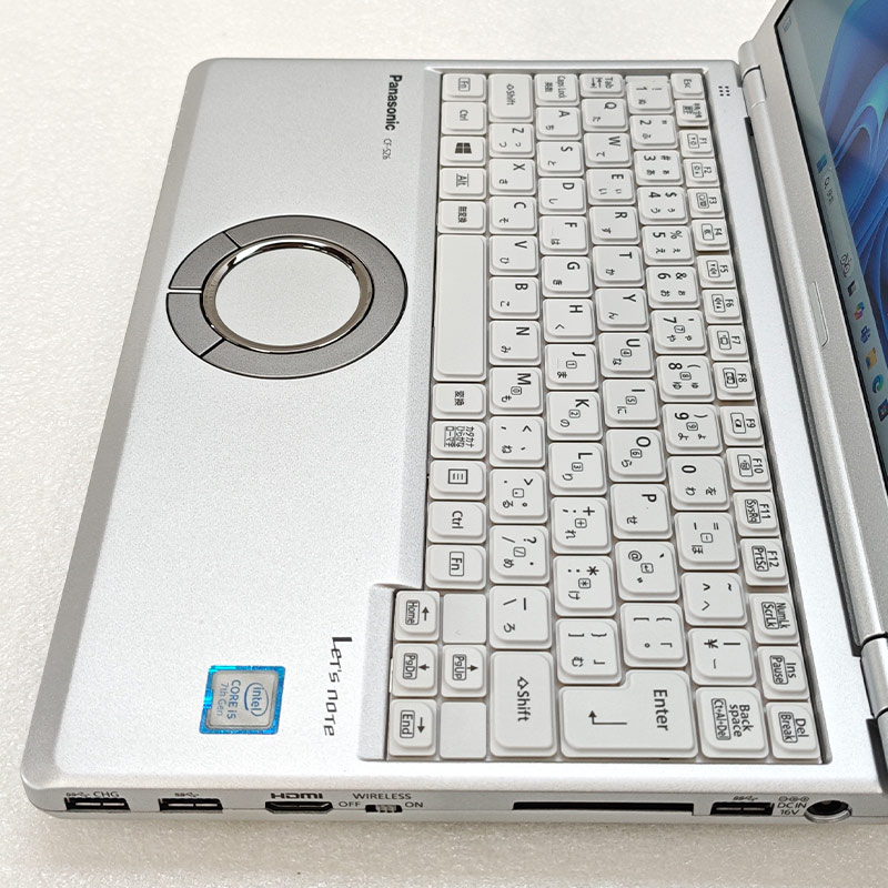 小型軽量PC 中古パソコン Microsoft Office付き Panasonic Let's note CF-SZ6 Windows11 Pro Core i5 7200U メモリ 8GB SSD 256GB 12.1型 DVDマルチ 無線LAN Wi-Fi 12インチ B5 本体 / 3ヶ月保証 中古ノートパソコン (6959aof)