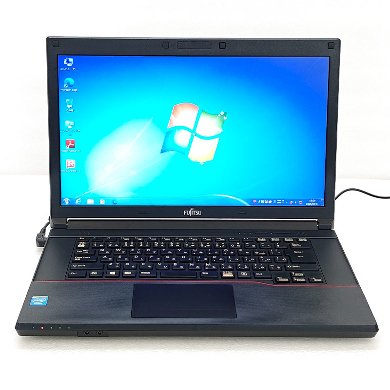 PC/タブレット ノートパソコン 本体 FUJITSU A553/H Windows10 SSD