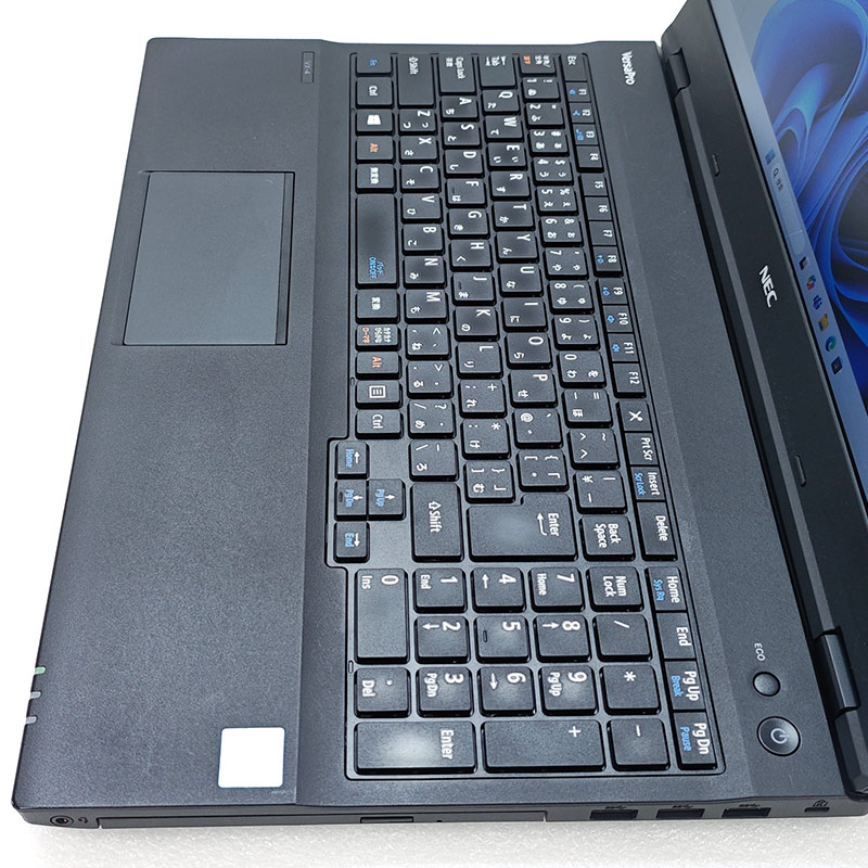FHD液晶 中古パソコン NEC VersaPro VKT16/X-4 Windows11 Pro Core i5 8265U メモリ 8GB SSD 256GB 15.6型 DVD-ROM 15インチ A4 本体 / 3ヶ月保証 中古ノートパソコン (8460a)