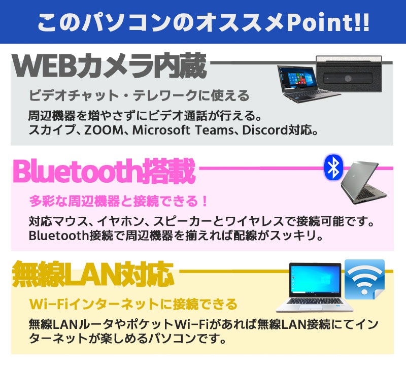 中古ノートパソコン 東芝 Dynabook R734/K Windows8.1 Corei5 4300M メモリ4GB HDD320GB DVDマルチ 13.3型 無線LAN WPS Office (1961) 3ヵ月保証 / 中古パソコン