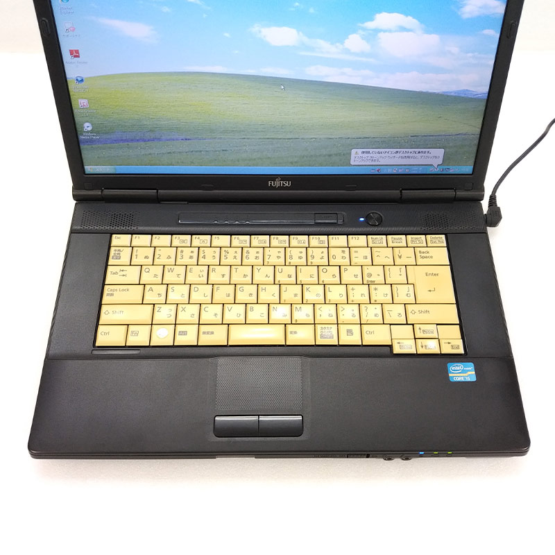 中古ノートパソコン 富士通 LIFEBOOK A561/C WindowsXP Corei5 2520M メモリ4GB HDD250GB 15.6型 (2261) 3ヵ月保証 / 中古パソコン