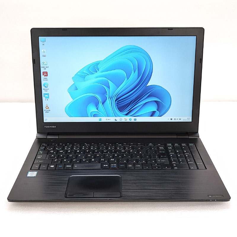 訳あり 中古パソコン 東芝 dynabook B55/B Windows11 Pro Core i5 6200U メモリ 4GB 新品SSD 256GB 15.6型 DVDマルチ 無線LAN Wi-Fi 15インチ A4 / 3ヶ月保証 中古ノートパソコン (3461w)