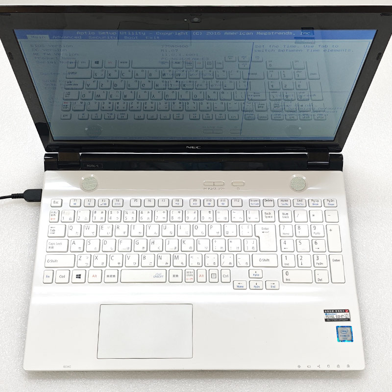 ジャンク品 NEC LAVIE PC-NS350EAW-E3 ジャンクPC ジャンクパソコン
