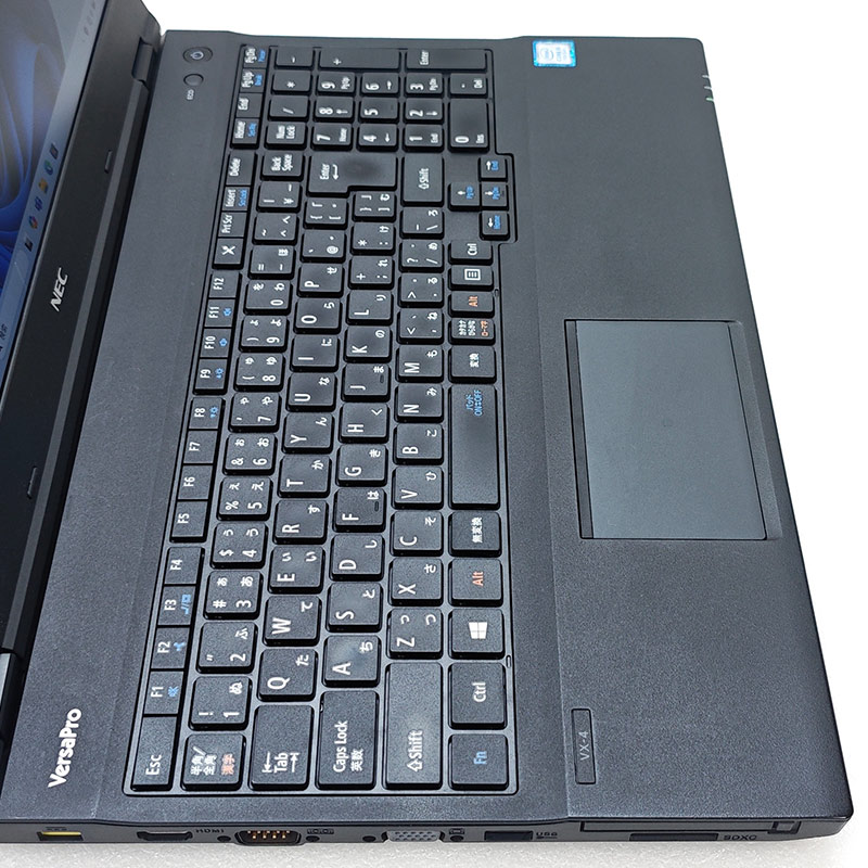 FHD液晶 中古パソコン Microsoft Office付き NEC VersaPro VKT16/X-4 Windows11 Pro Core i5 8265U メモリ 8GB SSD 256GB 15.6型 DVD-ROM 15インチ A4 本体 / 3ヶ月保証 中古ノートパソコン (8460aof)
