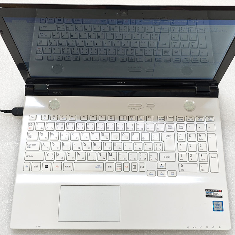 ジャンク品 NEC LAVIE PC-NS350CAW ジャンクPC ジャンクパソコン 保証