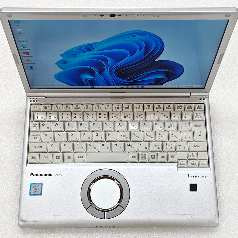 小型・軽量PC 中古パソコン Microsoft Office付き Panasonic Let's note CF-SV7 Windows11 Pro Core i5 8350U メモリ 8GB SSD 256GB 12.1型 DVD-ROM 無線LAN Wi-Fi 12インチ B5 本体 / 3ヶ月保証 中古ノートパソコン (8161aof)