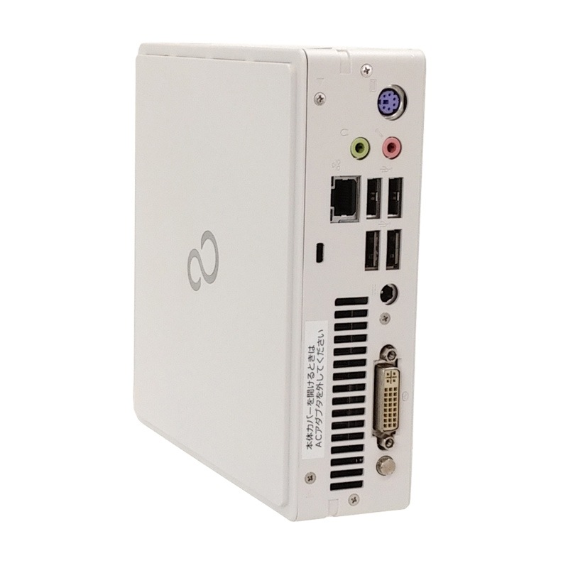 中古パソコン 【 Microsoft Office ( Word Excel )搭載】 Windows10 富士通 ESPRIMO B532/G Celeron2.3Ghz メモリ4GB HDD320GB 無線LAN 【ウルトラスモールデスク】 (SF30-10Wiof) 3ヵ月保証 中古デスクトップパソコン