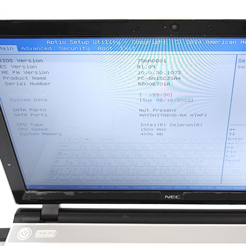 NEC LaVie PC-GN15CJSA4 マウス付き ジャンク品 NEC LaVie PC-GN15CJSA4 ジャンクPC ジャンク