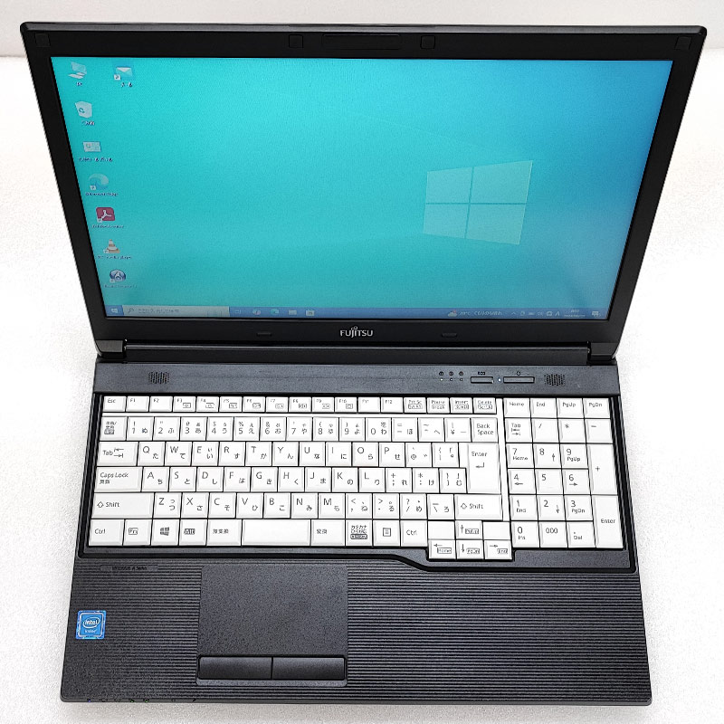 訳あり 中古パソコン 富士通 LIFEBOOK A577/TX Windows10 Pro Celeron 3865U メモリ 8GB HDD 500GB 15.6型 DVDマルチ 無線LAN Wi-Fi 15インチ A4 本体 / 3ヶ月保証 中古ノートパソコン (5964w)