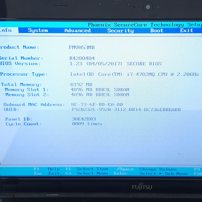 ジャンク品 富士通 LIFEBOOK AH53/M FMVA53MB ジャンクPC ジャンク