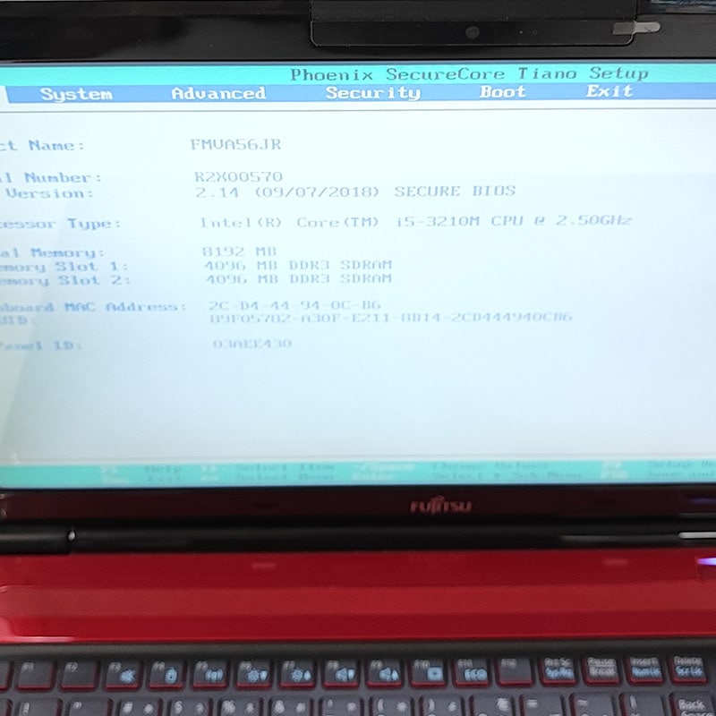 ジャンク品 富士通 LIFEBOOK AH56/J FMVA56JR ジャンクPC ジャンクパソコン 保証無し OS無し ACアダプタ付き