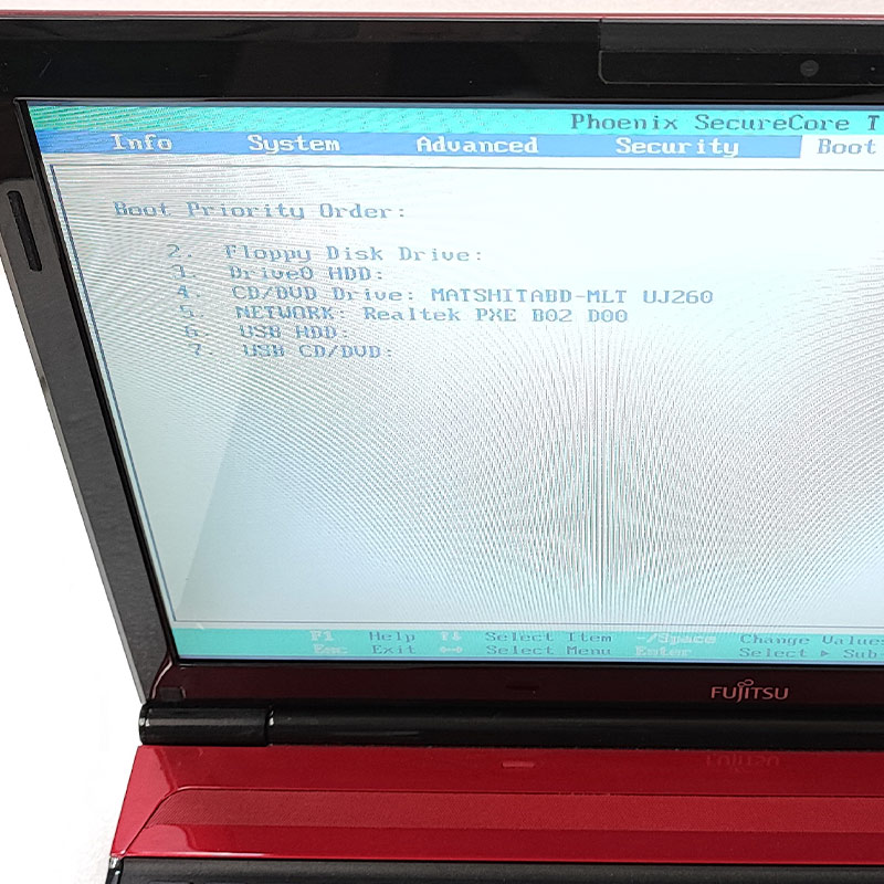 ジャンク品 富士通 LIFEBOOK AH56/J FMVA56JR ジャンクPC