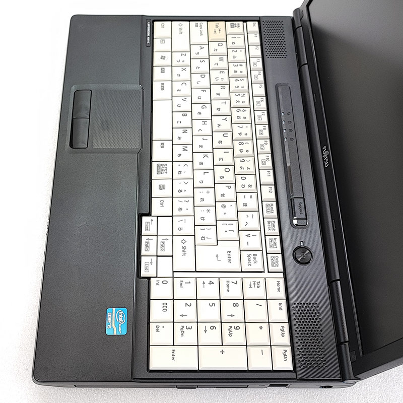 高性能XP 中古パソコン 富士通 LIFEBOOK A561/C WindowsXPPro Core i5 2520M メモリ 4GB 新品SSD 256GB 15.6型 DVDマルチ 15インチ A4 本体 / 3ヶ月保証 中古ノートパソコン (5866a)