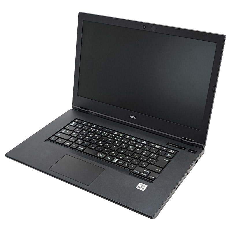 【Office付き】i5第10世代✨NEC VersaPro ノートパソコン 黒 きれいな個体の第10世代i5パソコン 中古パソコン Microsoft