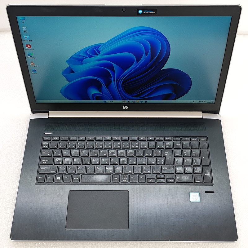 17インチ大画面 中古パソコン HP ProBook 470 G5 Windows11 Pro Core