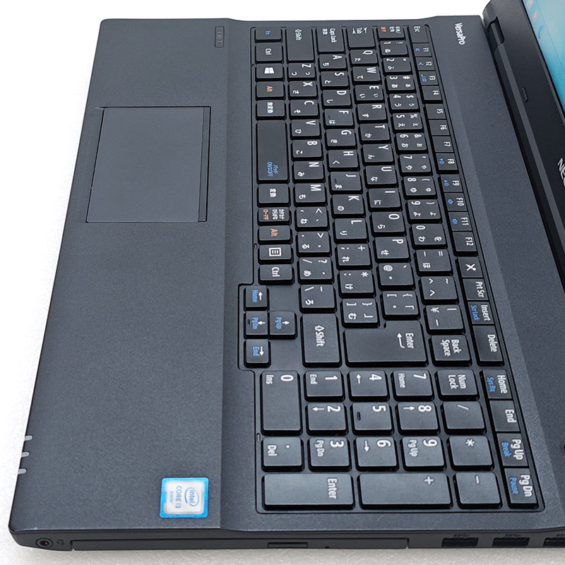 Win7 32bit 中古パソコン Microsoft Office付き NEC VersaPro VJ23L/L-T Windows7 Pro Core i3 6100U メモリ 4GB SSD 256GB 15.6型 DVD-ROM 無線LAN Wi-Fi 15インチ A4 本体 / 3ヶ月保証 中古ノートパソコン (8169aof)