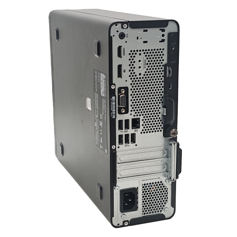 第10世代i3 中古デスクトップ Microsoft Office付き HP Prodesk 400 G7 SFF Windows11 Pro Core i3 10100 メモリ 8GB 新品SSD 256GB DVD-ROM 液晶モニタ付 本体 / 3ヶ月保証 中古デスクトップパソコン (7869lcdof)