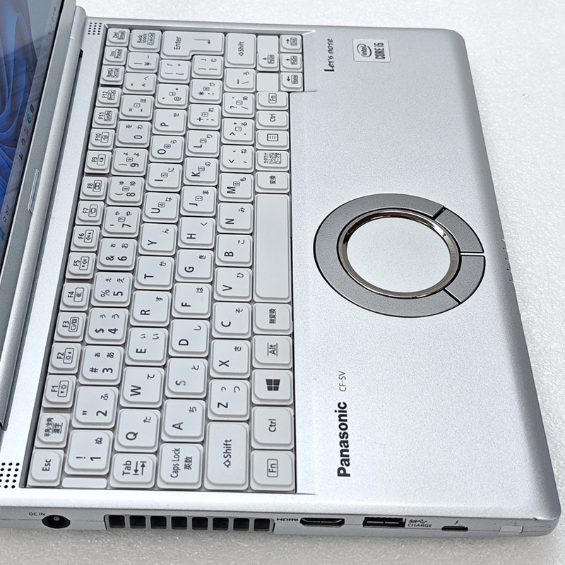 小型軽量PC 中古パソコン Microsoft Office付き Panasonic Let's note CF-SV9 Windows11 Pro Core i5 10210U メモリ 8GB SSD 256GB 12.1型 DVDマルチ 無線LAN Wi-Fi 12インチ B5 本体 / 3ヶ月保証 中古ノートパソコン (8071aof)