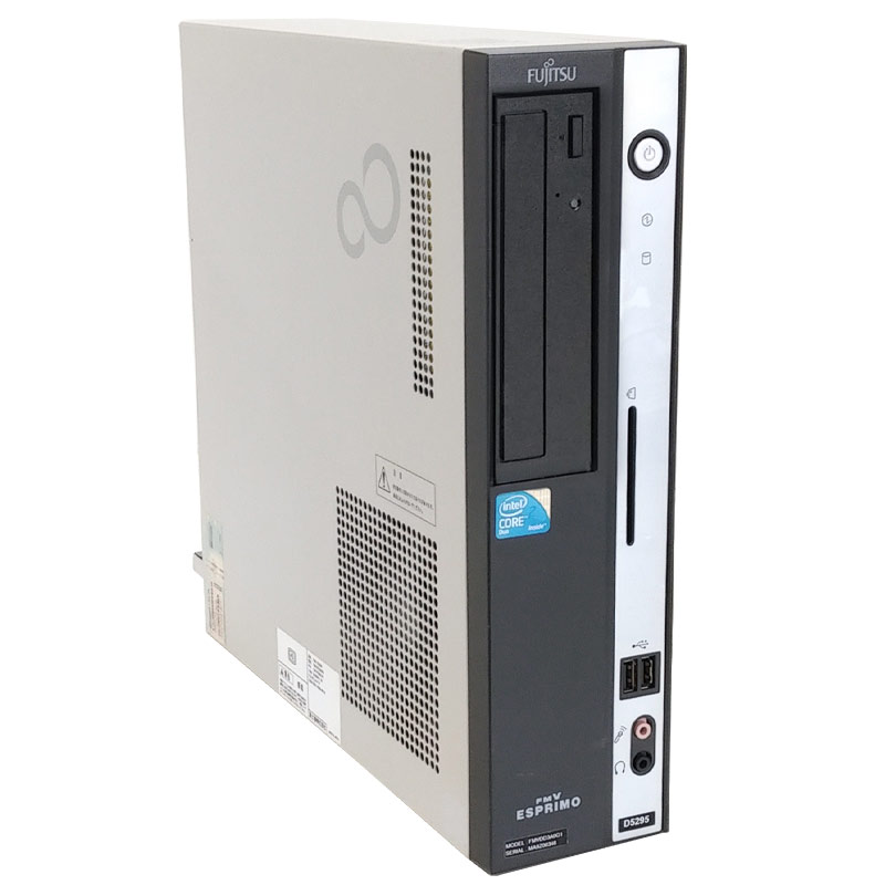 中古パソコン 富士通 ESPRIMO D530/A WindowsXP Core2Duo E7500 メモリ2GB HDD160GB DVDマルチ (2673) 3ヵ月保証 / 中古デスクトップパソコン