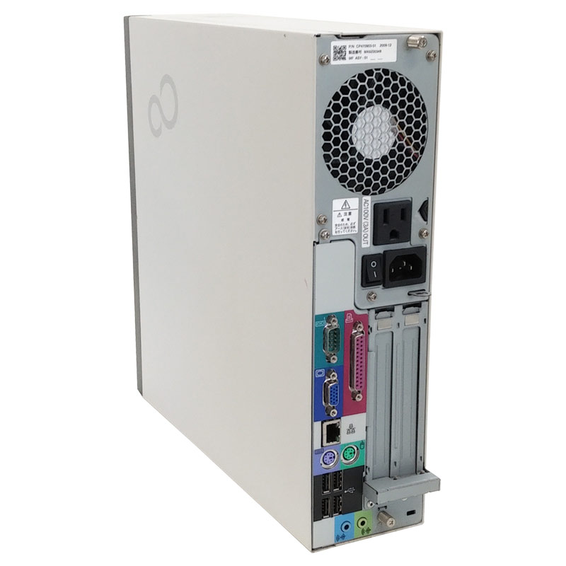 中古パソコン 富士通 ESPRIMO D530/A WindowsXP Core2Duo E7500 メモリ2GB HDD160GB DVDマルチ (2673) 3ヵ月保証 / 中古デスクトップパソコン