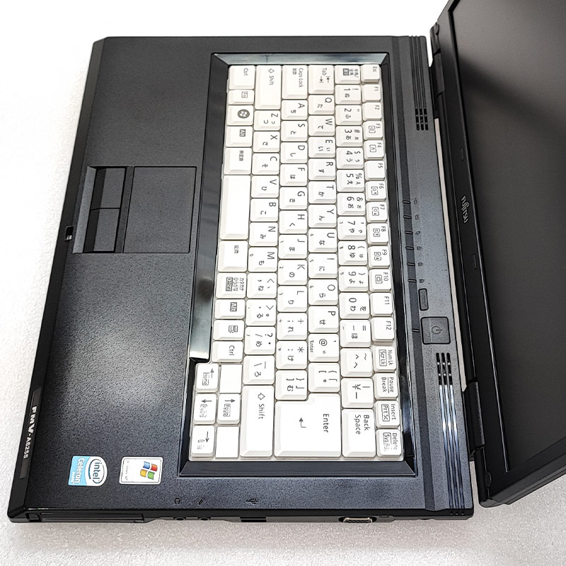 中古ノートパソコン Microsoft Office付き 富士通 FMV-A6255 WindowsXP