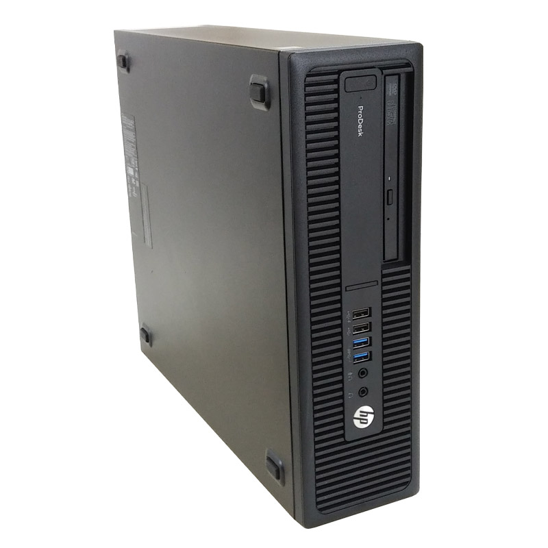 中古パソコン Microsoft Office搭載 HP ProDesk 600 G1 SFF Windows10 Corei3 4160 メモリ8GB SSD256GB DVDROM (YH34s-10of) 3ヵ月保証 / 中古デスクトップパソコン
