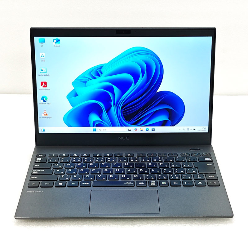 超軽量PC 中古パソコン Microsoft Office付き NEC VersaPro VKT16/G-9 Windows11 Pro Core i5 10210U メモリ 8GB SSD 256GB 13.3型 無線LAN Wi-Fi 13インチ B5 本体 / 3ヶ月保証 中古ノートパソコン (6975aof)