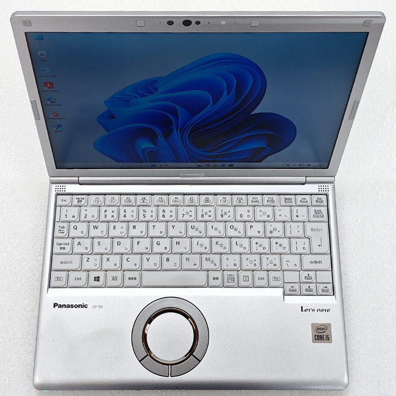 小型軽量PC 中古パソコン Microsoft Office付き Panasonic Let's note CF-SV9 Windows11 Pro Core i5 10210U メモリ 8GB SSD 256GB 12.1型 DVDマルチ 無線LAN Wi-Fi 12インチ B5 本体 / 3ヶ月保証 中古ノートパソコン (8075aof)