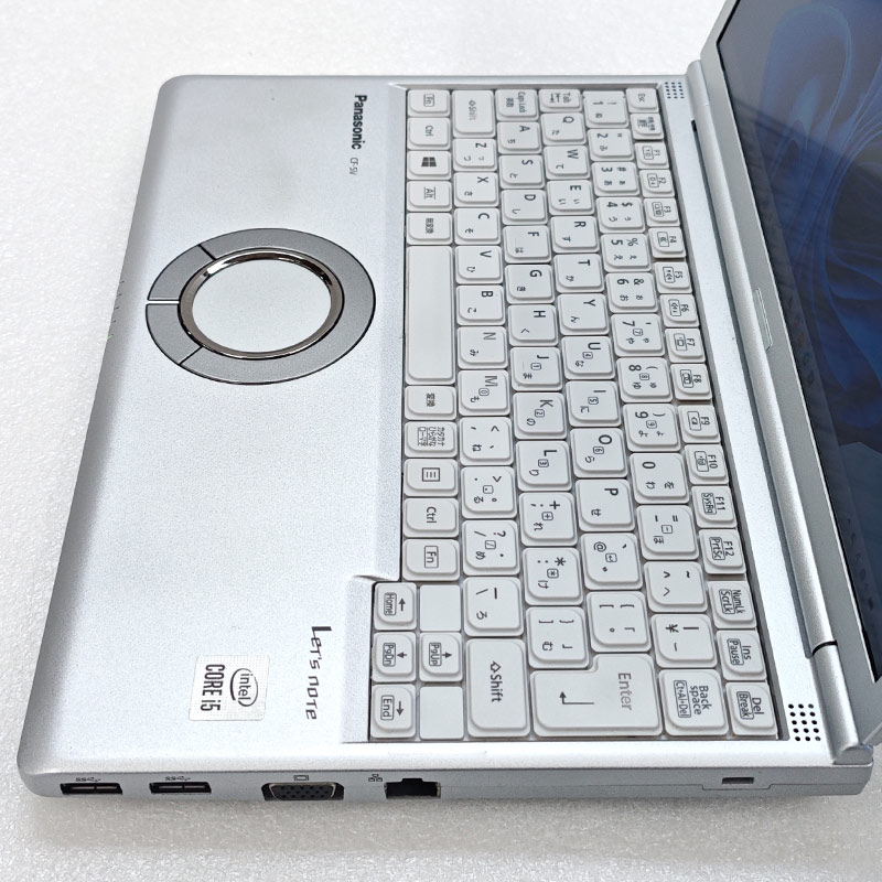 小型軽量PC 中古パソコン Microsoft Office付き Panasonic Let's note CF-SV9 Windows11 Pro Core i5 10210U メモリ 8GB SSD 256GB 12.1型 DVDマルチ 無線LAN Wi-Fi 12インチ B5 本体 / 3ヶ月保証 中古ノートパソコン (8075aof)