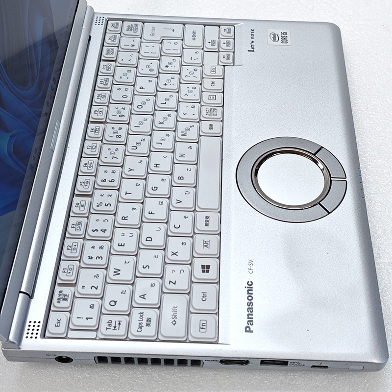 小型軽量PC 中古パソコン Microsoft Office付き Panasonic Let's note CF-SV9 Windows11 Pro Core i5 10210U メモリ 8GB SSD 256GB 12.1型 DVDマルチ 無線LAN Wi-Fi 12インチ B5 本体 / 3ヶ月保証 中古ノートパソコン (8075aof)