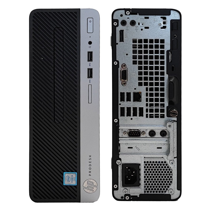 高性能Win7 64bit 中古デスクトップ HP ProDesk 400 G4 SFF Windows7 Pro Core i5 6500 メモリ 8GB HDD 500GB DVD-ROM 液晶モニタ WPS Office付 本体 / 3ヶ月保証 中古デスクトップパソコン (5275lcd)