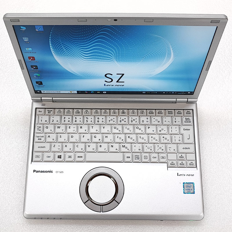 中古パソコン Microsoft Office付き Panasonic Let's note CF-SZ5 Windows10 Pro Core i5 6200U メモリ 8GB SSD 256GB 12.1型 DVDマルチ 無線LAN Wi-Fi 12インチ B5 本体 / 3ヶ月保証 中古ノートパソコン (6776aof)