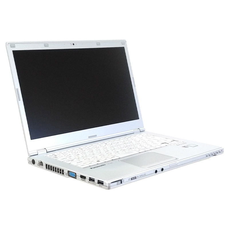 中古ノートパソコン Panasonic Let's note CF-LX5 Windows10Pro Corei5 6300U メモリ4GB SSD128GB DVDマルチ 14型 無線LAN WPS Office (1878) 3ヵ月保証 / 中古パソコン