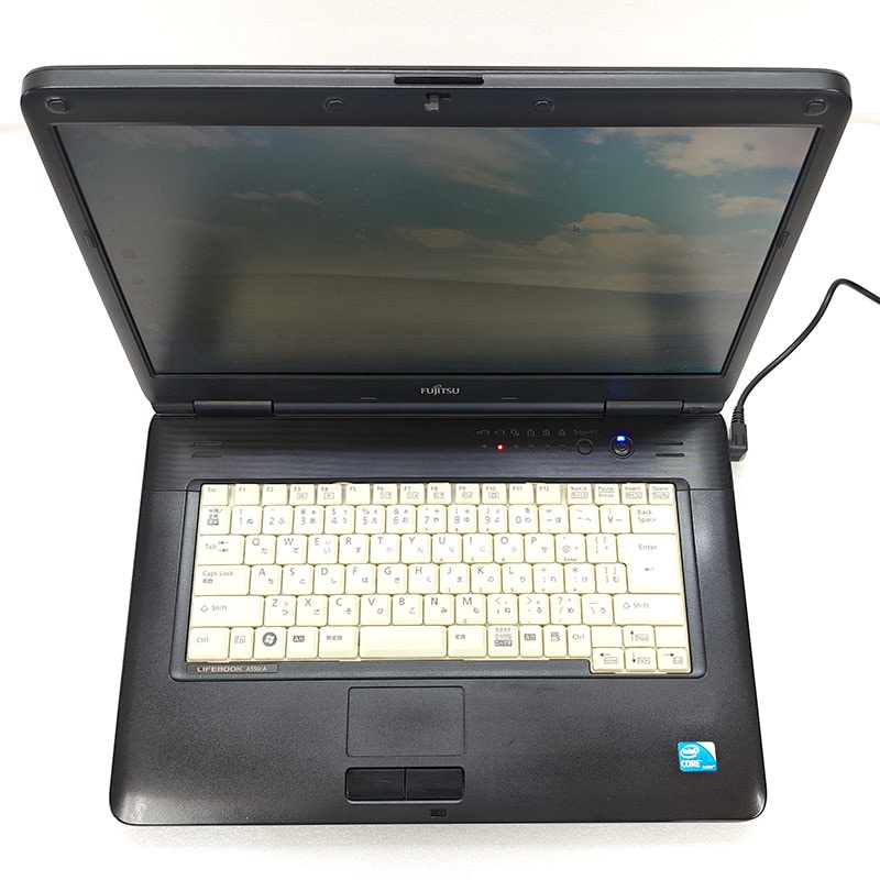 懐かしのWindows XPパソコン 中古パソコン 富士通 LIFEBOOK A550