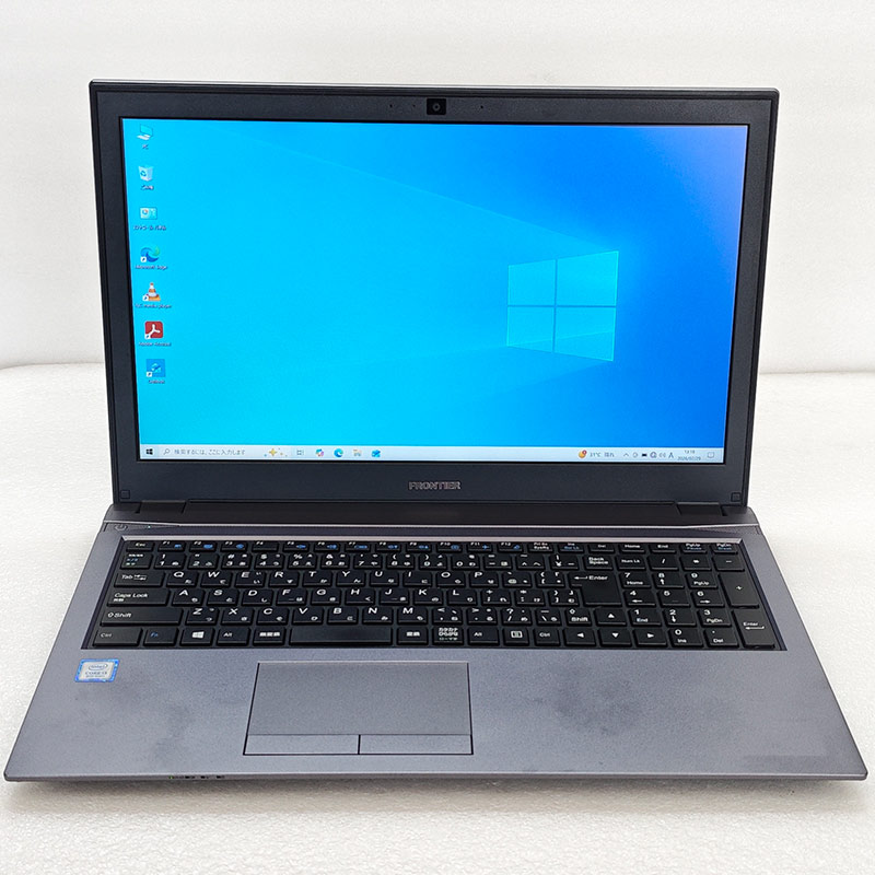 Win10 中古パソコン Microsoft Office付き FRONTIER NLKR Windows10 Home Core i3 8130U メモリ 4GB SSD 240GB 15.6型 DVDマルチ 無線LAN Wi-Fi 15インチ A4 本体 / 3ヶ月保証 中古ノートパソコン (8378aof)