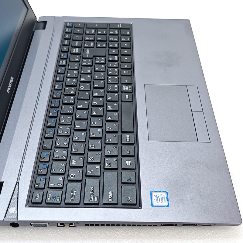 Win10 中古パソコン Microsoft Office付き FRONTIER NLKR Windows10 Home Core i3 8130U メモリ 4GB SSD 240GB 15.6型 DVDマルチ 無線LAN Wi-Fi 15インチ A4 本体 / 3ヶ月保証 中古ノートパソコン (8378aof)