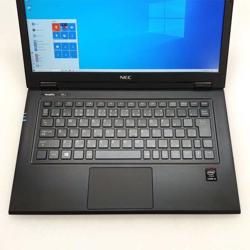美品 中古ノートパソコン 【 Microsoft Office ( Word Excel )搭載】 Windows10 NEC VersaPro VK22T/G-L Core i5-2.2Ghz メモリ4GB SSD128GB 13.3型 無線LAN WQHD液晶 (EN55s-10Wiof) 3ヵ月保証 中古パソコン