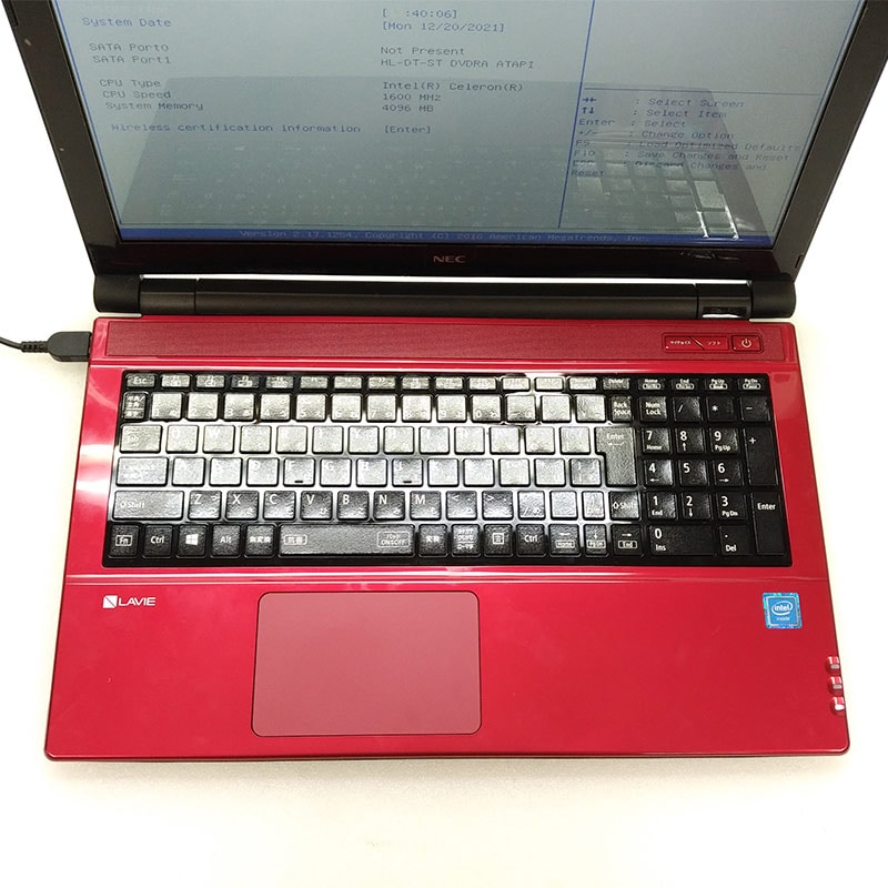 ジャンク品】 NEC LaVie PC-NS150GAR ジャンクPC ジャンクパソコン AC