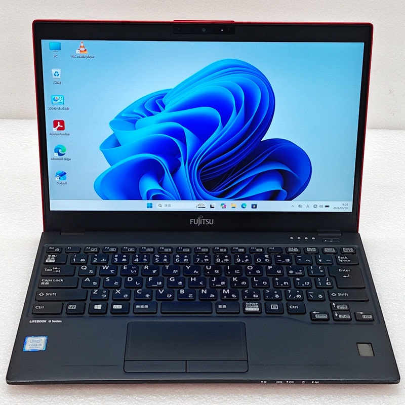 薄型軽量PC 中古パソコン 富士通 LIFEBOOK U939/A Windows11 Pro Core i5 8365U メモリ 8GB SSD 128GB 13.3型 無線LAN Wi-Fi 13インチ B5 本体 / 3ヶ月保証 中古ノートパソコン (8081a)