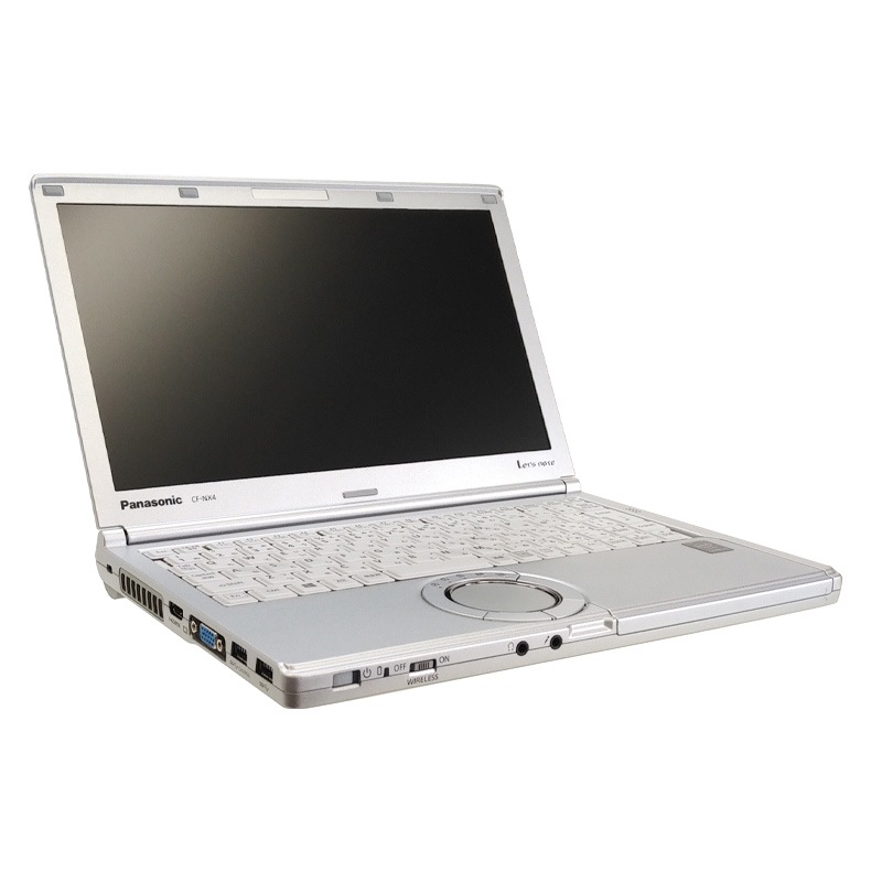 中古ノートパソコン Panasonic Let's note CF-NX3 Windows10 Corei3-1.7Ghz メモリ4GB HDD320GB 12.1型 無線LAN WPS Office (AP43-10Wi) 3ヵ月保証 / 中古ノートパソコン 中古PC