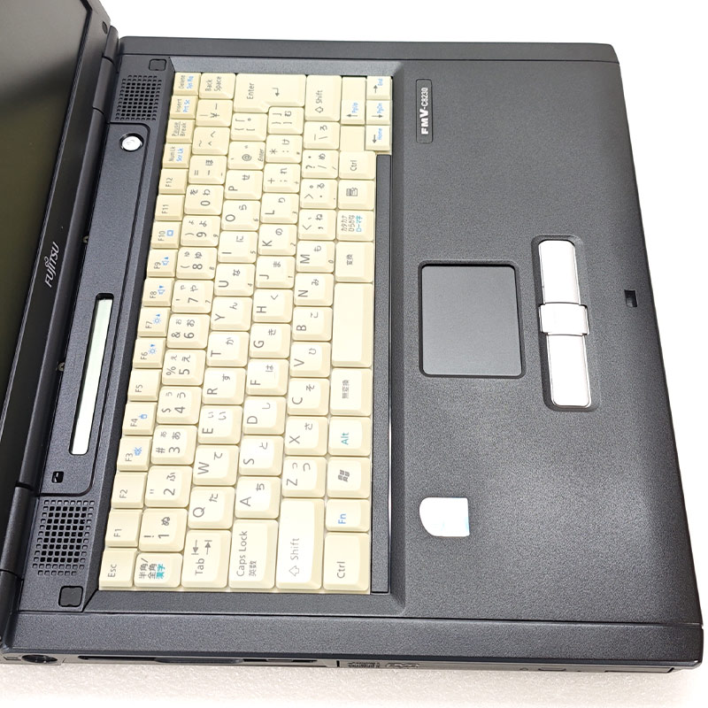 懐かしのWindows XPパソコン 中古パソコン Microsoft Office付き 富士通 FMV-C8230 WindowsXPPro Core2Duo T5500 メモリ 1GB 新品SSD 256GB 15型 DVDコンボ 15インチ A4 本体 / 3ヶ月保証 中古ノートパソコン (7282aof)