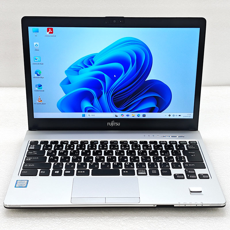 FHD液晶 中古パソコン 富士通 LIFEBOOK S938/B Windows11 Pro Core i5 8350U メモリ 8GB SSD 256GB 13.3型 無線LAN Wi-Fi 13インチ B5 本体 / 3ヶ月保証 中古ノートパソコン (8283a)