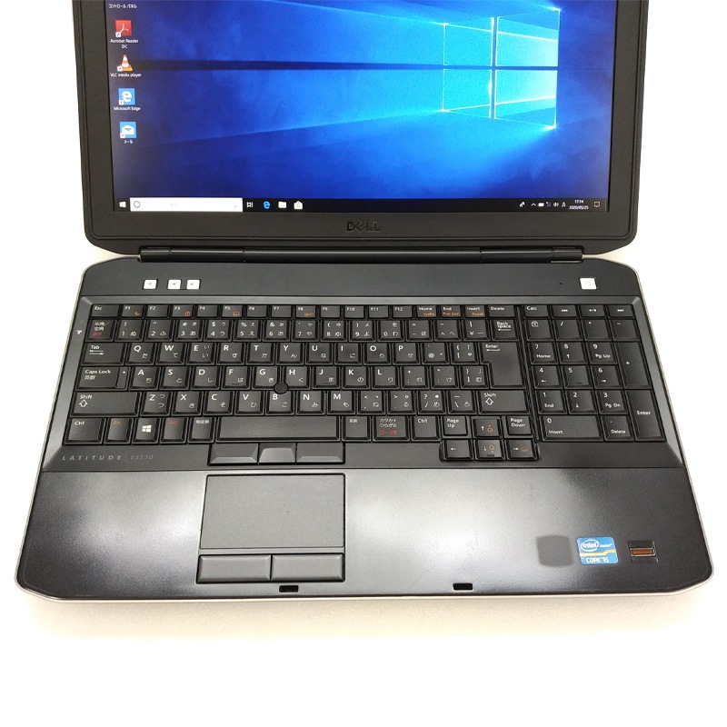 テンキー付き 中古ノートパソコン Windows10 DELL Latitude E5530 Core i5-2.5Ghz メモリ4GB HDD500GB DVDマルチ 15.6型 無線LAN WPS Office (ID25thm-10Wi) 3ヵ月保証 中古パソコン