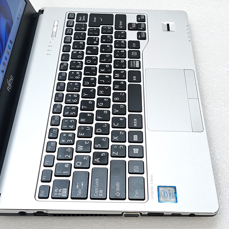 FHD液晶 中古パソコン Microsoft Office付き 富士通 LIFEBOOK S938/B Windows11 Pro Core i5 8350U メモリ 8GB SSD 256GB 13.3型 無線LAN Wi-Fi 13インチ B5 本体 / 3ヶ月保証 中古ノートパソコン (8283aof)