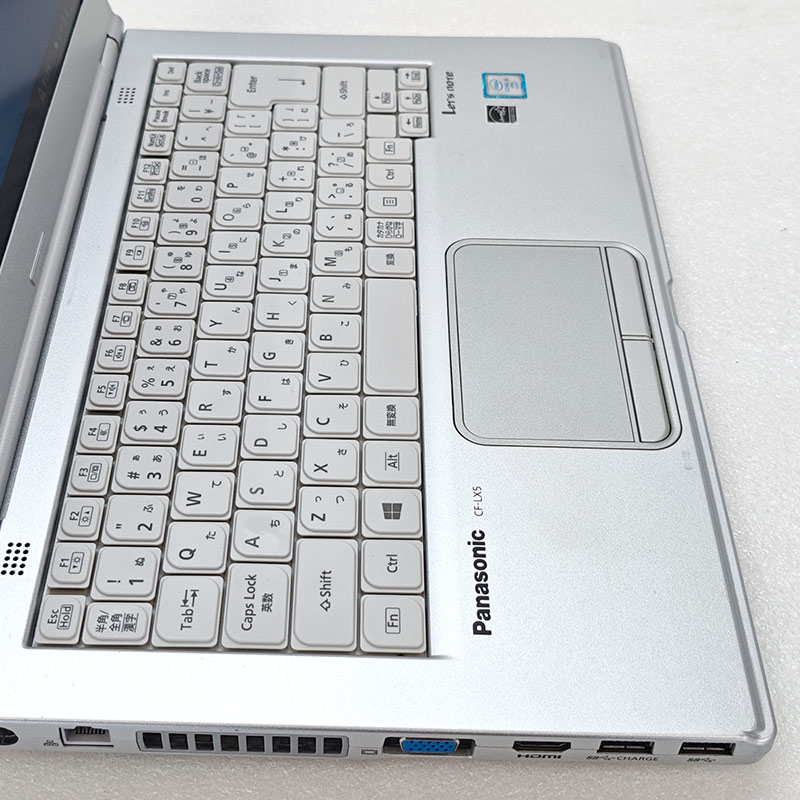 Win10 中古パソコン Panasonic Let's note CF-LX5 Windows10 Pro Core i5 6300U メモリ 4GB SSD 128GB 14型 DVDマルチ 無線LAN Wi-Fi 14インチ A4 本体 / 3ヶ月保証 中古ノートパソコン (8384a)